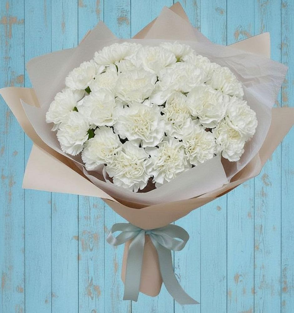 Букет цветов из: Гвоздики в Ваулово