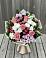Букет цветов из: Альстромерии, Гвоздики, Розы и Хризантемы в Ваулово
