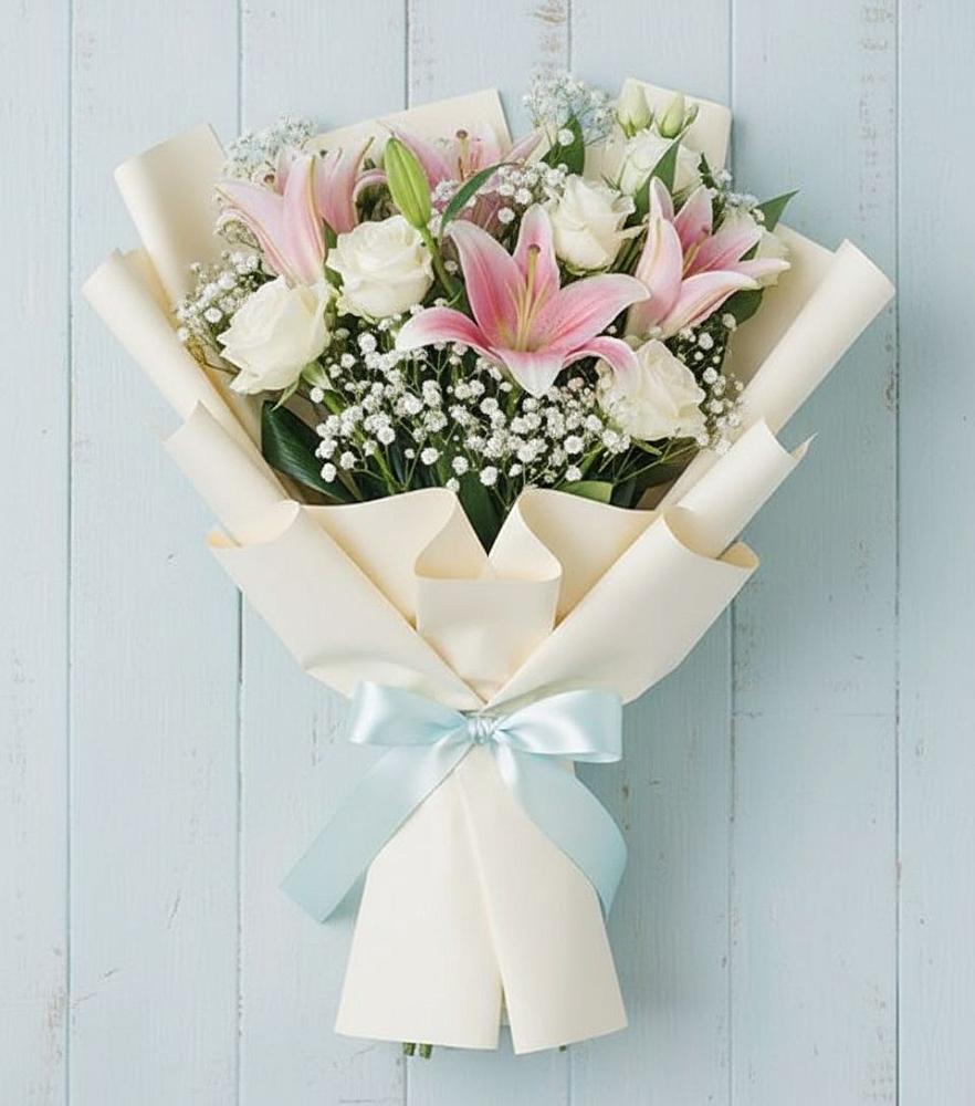 Букет цветов из: Лилии в Ваулово