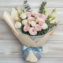 Букет цветов из:  Лизиантусы в Ваулово
