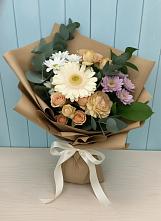 Букет цветов из:  Герберы и Хризантемы в Ваулово