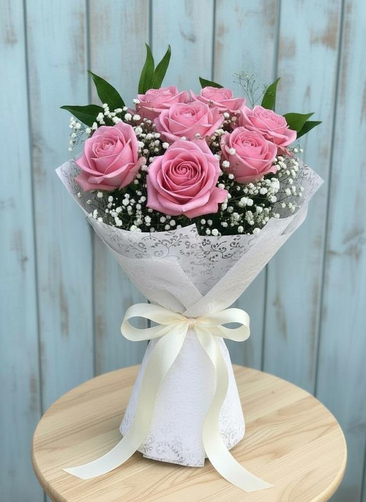 Букет цветов из: Розы в Ваулово