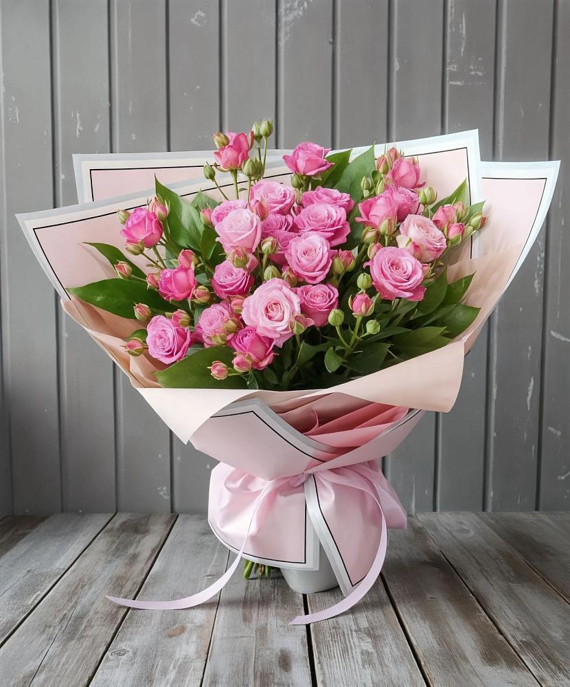 Букет Розовый кустик в Ваулово