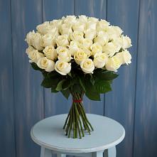 Букет 51 Белая роза Эдлесс Лав #REPLACE_PRED# Ваулово