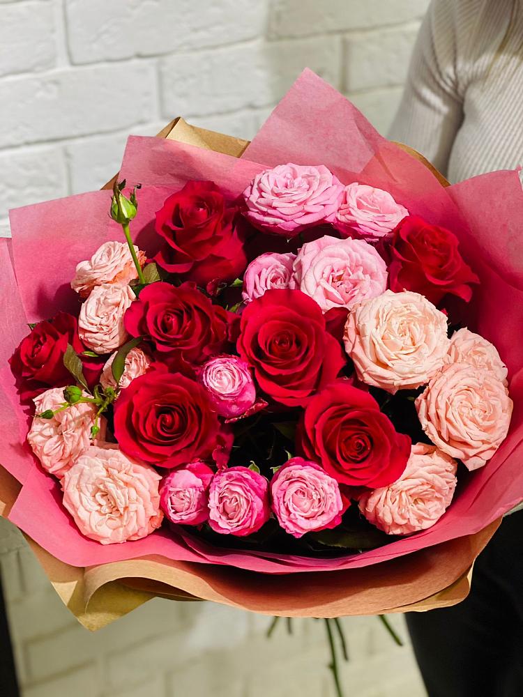 Букет цветов из: Розы в Ваулово