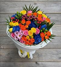 Букет цветов из:  Розы и Хризантемы в Ваулово