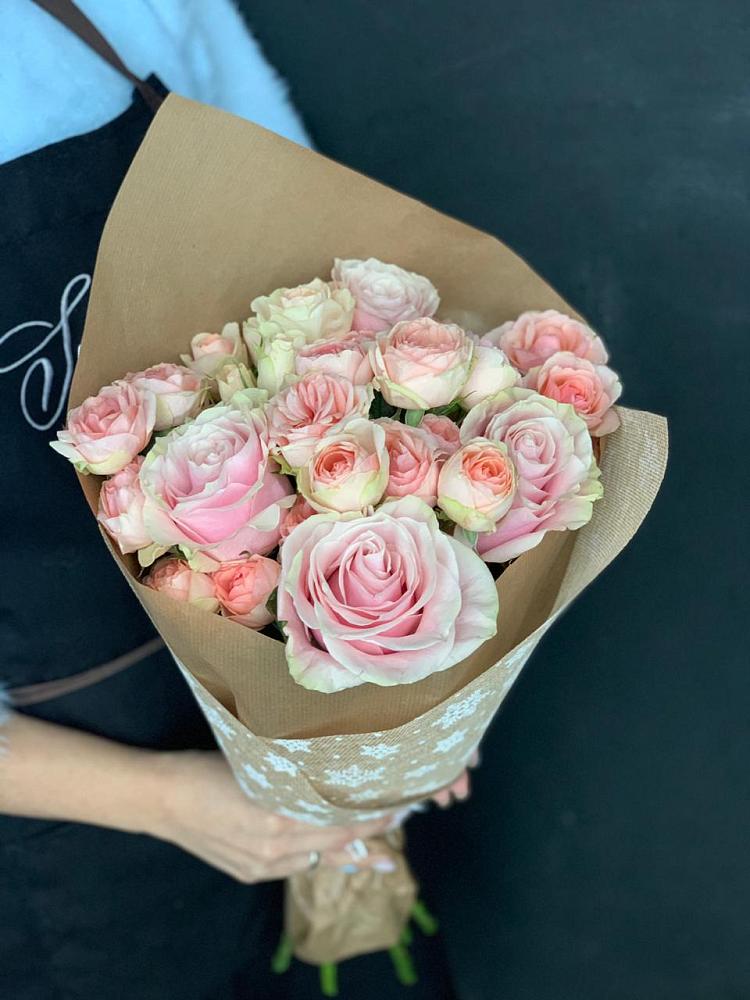 Букет цветов из: Хризантемы и Розы в Ваулово