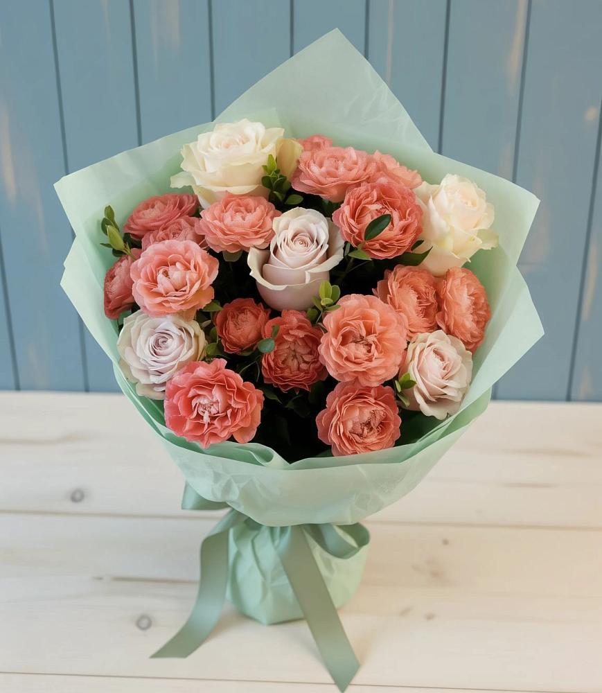 Букет цветов из: Розы в Ваулово