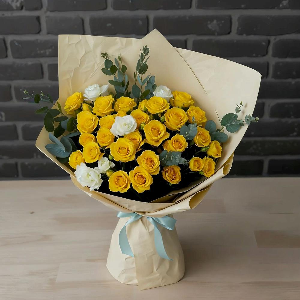 Букет цветов из: Розы в Ваулово