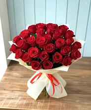 Букет 29 Красных роз в Ваулово