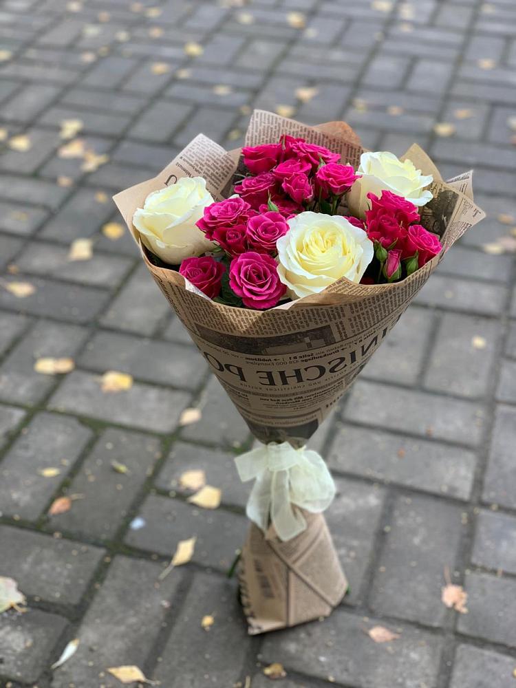 Букет цветов из: Розы в Ваулово