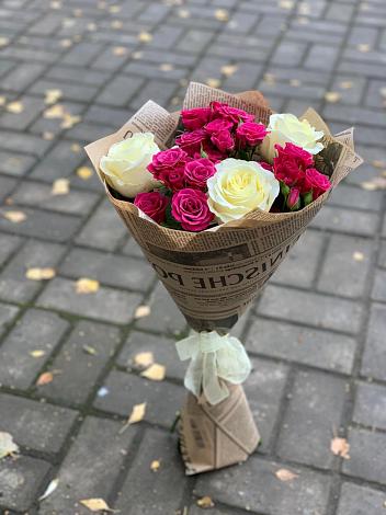 Букет цветов из: Розы в Ваулово