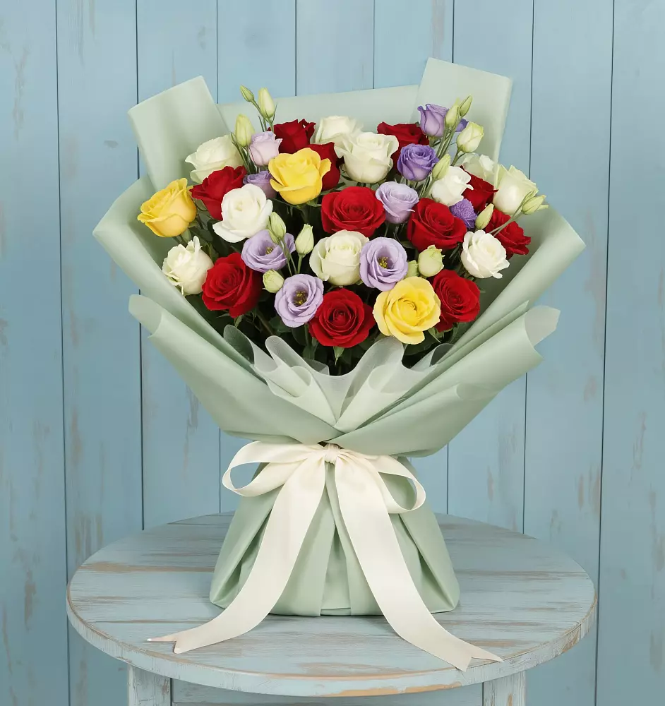 Букет цветов из: Розы в Ваулово