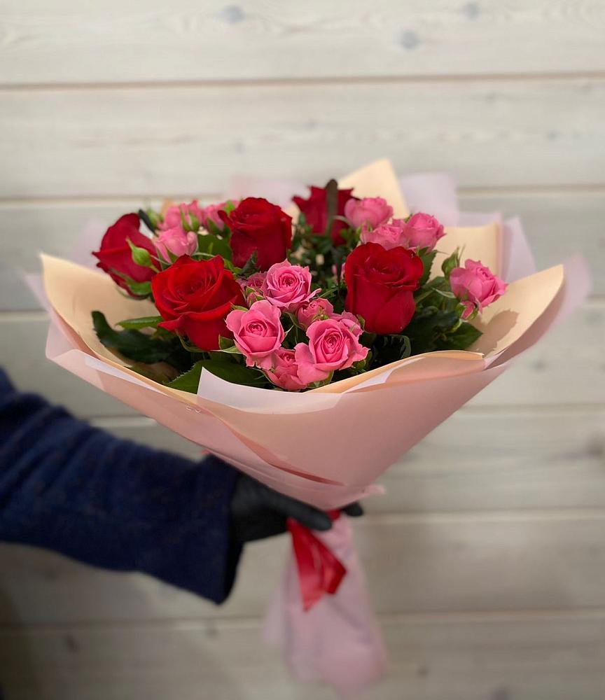 Букет цветов из: Розы в Ваулово