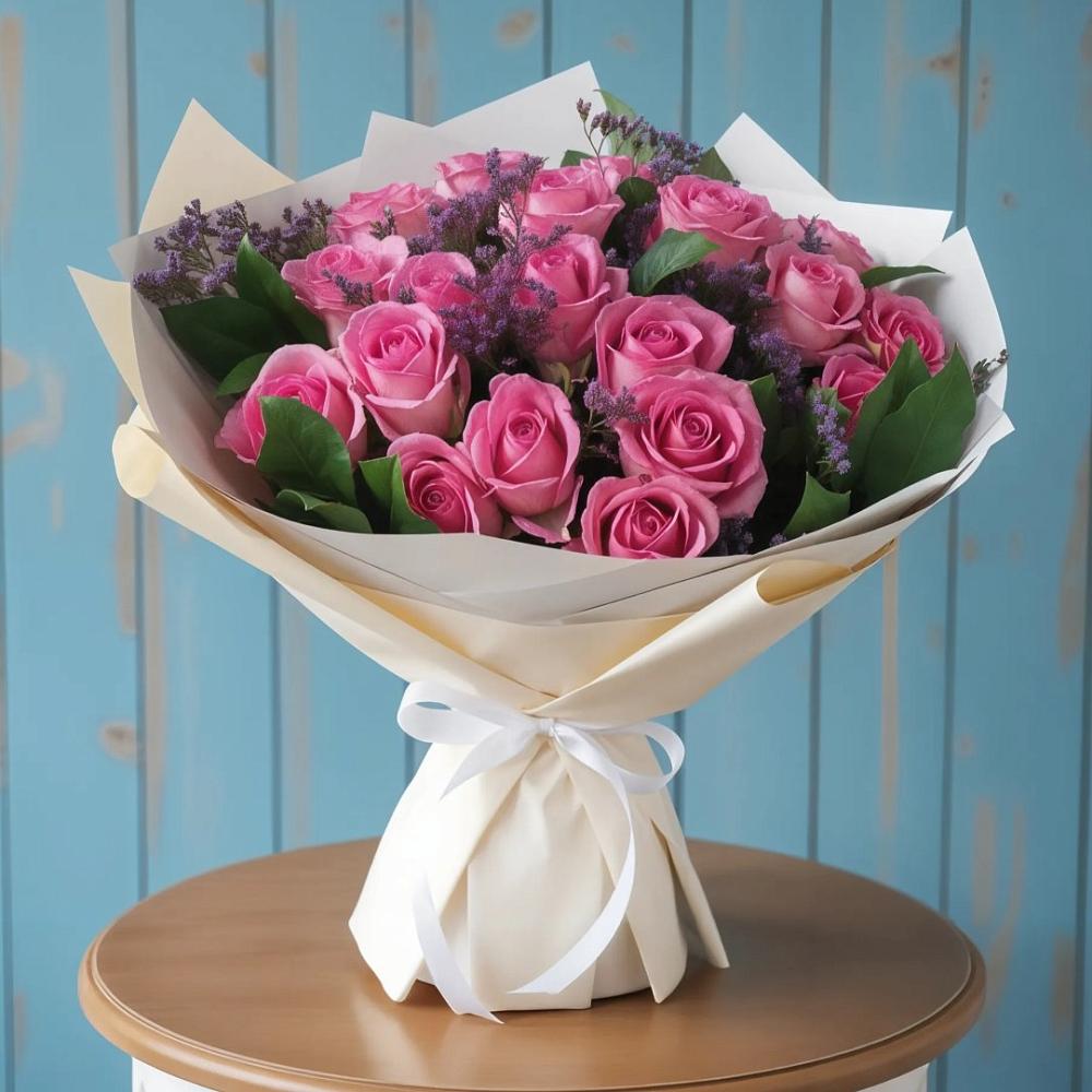 Букет цветов из: Розы в Ваулово