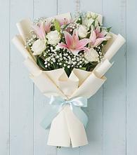 Букет цветов из:  Лилии #REPLACE_PRED# Ваулово