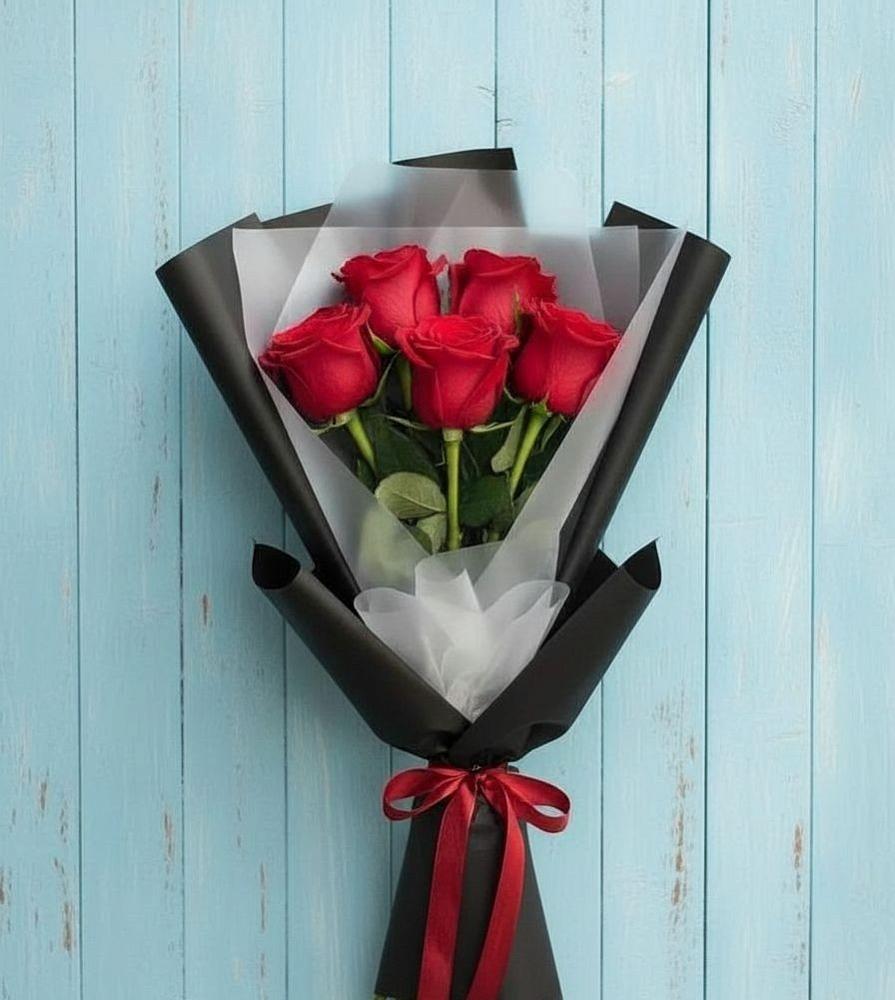 Букет цветов из: Розы в Ваулово