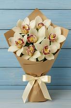 Букет цветов из:  Орхидеи и Розы в Ваулово