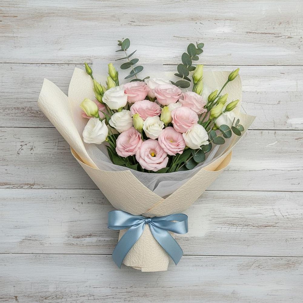 Букет цветов из: Лизиантусы в Ваулово