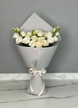 Букет цветов из:  Розы и Лизиантусы в Ваулово